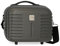 Roll Road India Trousse de toilette adaptable Gris 29x21x15 cms ABS