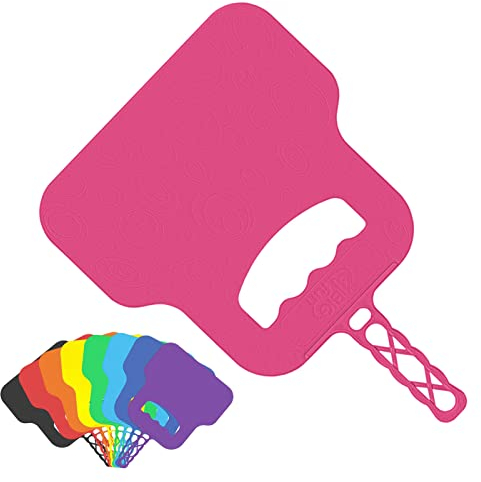 4BIG.Fun - Ventaglio di ricambio per barbecue e barbecue, colore: Rosa carbone