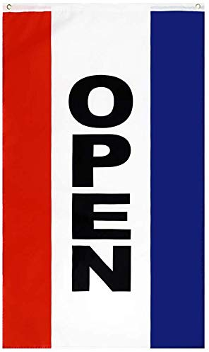 PringCor Vertikal offen, groß, 90 x 150 cm, Banner für Werbung, Geschäft, Wohnheim