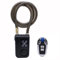 Mengshen Candado para Bicicleta con Control Remoto, Alarma De Vibración Antirrobo con Cable De 80 CM De Longitud, Resistente Al Agua IP55 para Motocicleta Puerta Valla Scooter Cochecito De Bebé