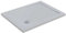 Piatto Doccia 80x110 Rettangolare Acrilico Bianco Lucido Ultraslim Altezza 4cm Piletta Inclusa