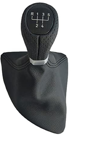 Schaltknauf Schaltknauf Car Styling Zubehör Für BMW 1er E81 E82 E87 E88 E90 E91 E92 E93 Auto Schaltknauf Schalthebelknopf (Farbe : 5speed M leather)