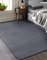 Mia´s Teppiche Luna kuschelig Warmer Fellteppich, weich und elegant, waschbar und Fußbodenheizung geeignet, Öko-Tex Zertifiziert, Anthrazit, 160 x 220 cm