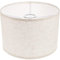 BESPORTBLE Pantalla De Mesa Pantallas De Tambor Pantallas De Lino Pantallas Hechas a Mano Reemplazo Para Lámpara De Mesa Lámpara De Pie, Beige, 20x20x18cm