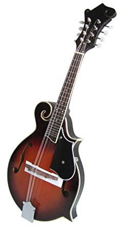Mandolina De Guitarra Tipo F De 8 Cuerdas Mandolina Tipo F Mandolina De Ocho Cuerdas con Estuche De Cuero Estudiante mandolina Instrumento