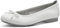 Jana Damen Ballerinas mit Schleife Vegan, Weiß (White), 42 EU