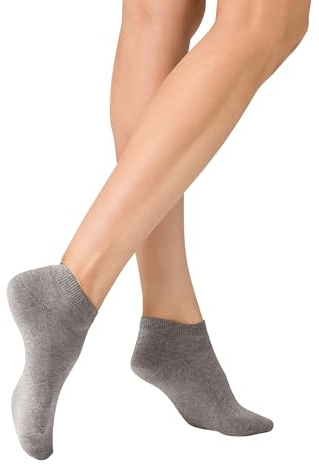 KUNERT Damen Sneaker Socken Liz Plush druckfrei