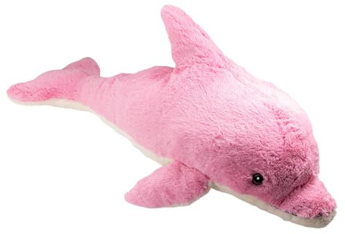 Carl Dick Delfin superweich rosa, Plüschtier, Kuscheltier ca. 78cm 3579