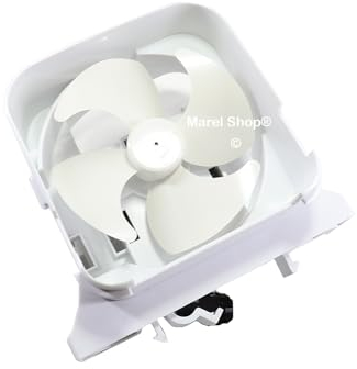 Marel Shop® - Motore Motorino Ventilatore Ventola per Frigorifero compatibile con Whirlpool Ignis per Modelli : WBA3699NFCIX - WBE3375NFCW - WBE3377NFCTSAQUA - WBE3377NFCW - WTV4597NFCIX