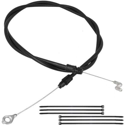 ZAMDOE 81000625/0 Stop Cable Fits for Champion R484p Petrol Lawnmower for Mountfield SP470 HP470 Lawn Mowers for Briggs and Stratton Engines Replace for 1136-0714-01 Stop Brake Cable