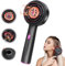 Scalp Massager, 2 in 1 Electric Waterproof Oil Applicator Scalp Brush for Hair, Cordless Red Light Hair Massager Scalp for Hair Growth, Scalp Massage Comb for Scalp & Hair, Head, Home Relaxation
