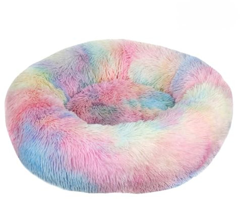 SWZEC Hundebett Wolke 7 - Das Original - Puppery (XL-80CM,Bunt)