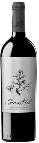 Juan Gil Etiqueta Plata: Vino potente y elegante con notas de fruta madura, especias y madera. Gran cuerpo, equilibrio y final largo con dulzura Monastrell (1 Botella)
