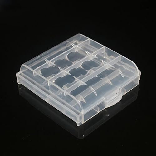 Rufevee Custodia in plastica Porta batterie,