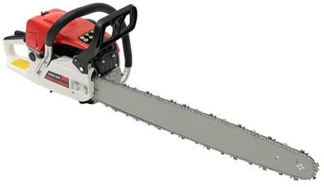 Motosierra motosierra manual eléctrica motosierra eléctrica con batería podadora 52 cm³ 2 kW 56 cm longitud de corte gasolina motosierra para jardín, carpintería y silvicultura