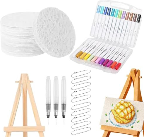 Peinture pour tissu gonflé – Peinture gonflée pour tissu – Fournitures d'art 3D pour la maison, l'extérieur, les démonstrations festives, les fenêtres, les voyages, les adultes, l'école, la famille