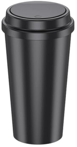 Eventerde Poubelle Voiture - Poubelle Auto Porte-Gobelet | Accessoires Auto Anti-Fuites Organisateur Rangement pour Berline Camionnette Camping-Car