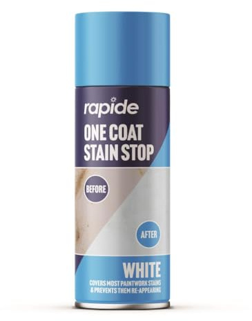 Monal RAP Stain Stop Spray 400ml – Multi-Surface Primer & Sealer for Preventing Stain Bleed on Walls, Ceilings & Wood – 2692