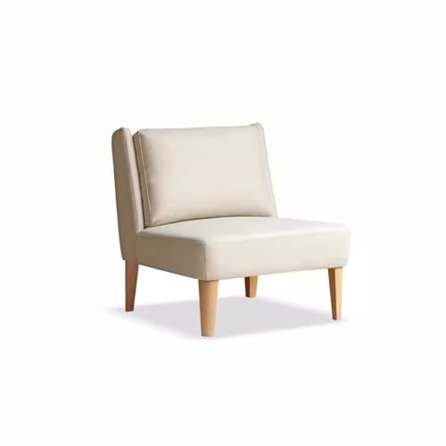 OGOODLE Sofa-Sessel Mid-Century Modern Kleines Sofa, Einzelsofa, Stuhl, armloser Polsterstuhl, geeignet for Schlafzimmer/Büro/Leseraum Sofas fürs Wohnzimmer