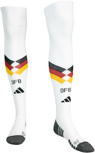 adidas DFB Deutschland Germany Socks Socken Stutzen (DE/NL/SE/PL, Numerisch, 43, 45, Regular, Regular, white)