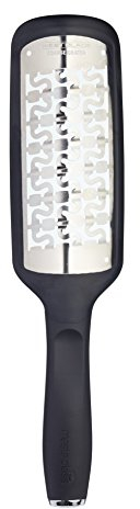 MasterClass West Blade Handheld Stainless Steel Cheese Grater with Handle, 30 x 6.5 cm (12'' x 2.5'') - Coarse Holes