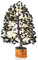 Crocon Tormalina nera Pietra preziosa Albero soldi Reiki Cristallo Guarigione Chakra Bilanciamento Ornamento Figurina Miglioramento spirituale Buona fortuna Prosperità Regalo Decor Dimensioni 10-12