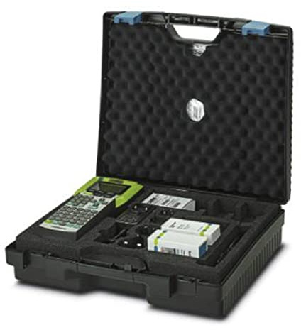 PHOENIX CONTACT Thermofox Thermal Transfer Label Printer Set - Label Printers (Thermal Transfer, Black, Green, Grey, LCD, 100-240 V, 50-60 Hz, 69 mm)