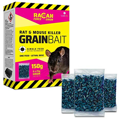 Racan Force Paste Rat Killer Grain Bait 6x25g
