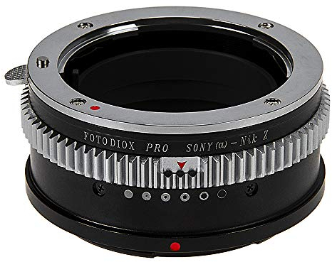 Fotodiox Pro Adattatore per Obiettivo Compatibile con Obiettivi Sony A-Mount and Minolta AF su Fotocamere con Attacco Nikon Z