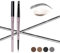Music Flower Augenbrauenstift Wasserfest, Doppelseitiger Augenbrauenstift, Langanhaltendes Augen Make-up, Schwarz