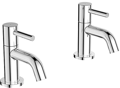 Ideal Standard Ceraline BC184AA Waschtisch-Säulenarmaturen, Chrom