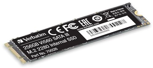 Verbatim SSD interne Vi560 SATA III M.2 2280 256 Go