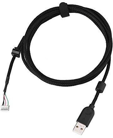 Goshyda Reemplazo del Cable del Mouse, 2.19yd Cable Largo para Logitech G502 Mouse, Plug and Play