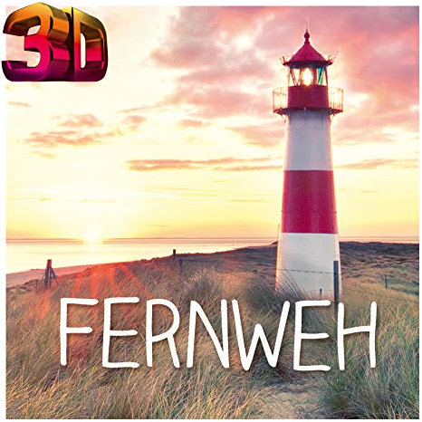 KE - 3D Kühlschrankmagnet im maritimen Stil, ideal für Whiteboards und Büroschränke, 70x70mm - Motiv: Leuchtturm