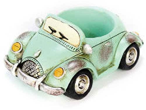 Irishom Mini pot de fleurs rétro pour voiture, pot de fleurs pour décoration de bureau