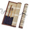 Painting Brush Holder Portable Bamboo Rolling Bag Calligraphy Pen Case Curtain Pack Drawing Pen Pouch for Art Supplies