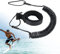 yuejuhe Surfboard Leash, Leash SUP Board, TPU Sicherheitsfuß Seil Schlaufen, SUP Zubehör für Stand up Paddle Surfboard (Schwarz)
