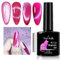 NAILGIL Cat Eye Gel Nagellack mit Magnet, Cat Eye Magnetic Gel Polish Soak Off UV LED Professionelle Anwendung für Nail Art Maniküre Salon DIY- Pitaya