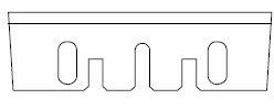 6 coltelli per pialla Hitachi F30A, 92 x 30 x 3 mm, HSS 3-5/8″ x 1-3/16″ x1/8″