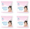 KARAN KING 800 Antibacterial Nappy Bags - Scented Diaper Sacks for Travel, Ensuring Easy-Tie Nappy Disposal on the Go (Kids, Toddlers,Diaper,Baby Products) (4 x 200)
