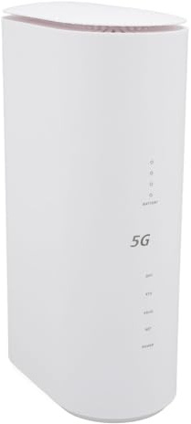 Dual Band WiFi 6, 8 High-Gain-Antennen, 5G CPE SIM-Karten-Router, 1201 Mbit/s, 574 Mbit/s, für Zuhause, Büro, Wohnmobilreisen (EU-Stecker)