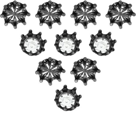 QEXUJOW Tacchetti da Golf,Confezione da 10 punte per scarpe da golf, punte facili da sostituire, scarpe da golf universali antiscivolo