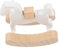 BESPORTBLE Kleines Holzpferd Mini Schaukelpferd Puppenhaus Schaukelpferd Mini Puppenhaus Möbel Miniatur Mini Stuhl Modell Mini Schaukelpferd Modell Schaukelpferd Pferde Holz Pp