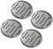 JOINPAYA 2 Sets Self Adhesive Wall Decal Signs Please Wipe Your Feet Before Entering Indoor Reminder Stickers for Home Decor Vinyl Cleanliness Encouragement Unique Design