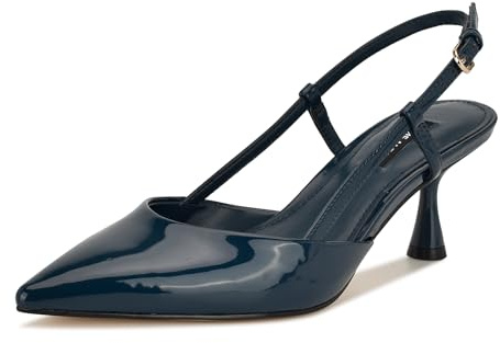 Nine West Donna Rhonda, Vernice Blu Scuro 404, 39 EU