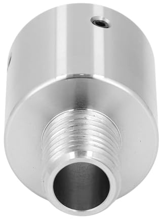 Marhynchus Drehmaschinen-Spindelstock-Spindeladapter, Spannfutter-Einsatzadapter aus Legiertem Stahl mit 1-Zoll-8TPI- Bis 33-mm-Gewinden für Holzbearbeitungsdrehmaschinenzubehör