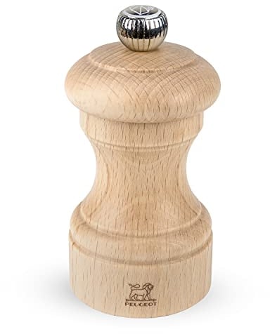 Peugeot 9800-1/SME Bistro Salzmühle Holz, 5 x 5 x 10 cm, natur