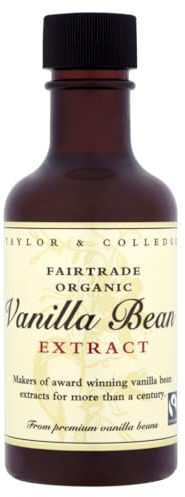 Taylor & Colledge Fairtrade Organic Vanilla Bean Extract, 100ml