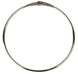 BigDean Warenring Schlüsselring 150mm Ring mit Schnellverschluss
