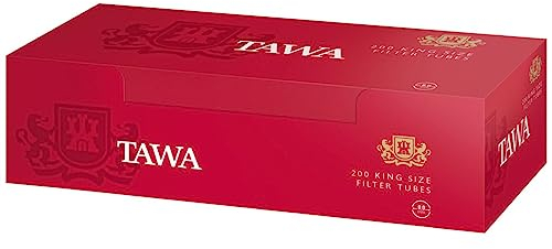 Tawa Zigarettenpapier, King-Size-Filterhülsen, 100 Blätter, 1.5-inch, Papier